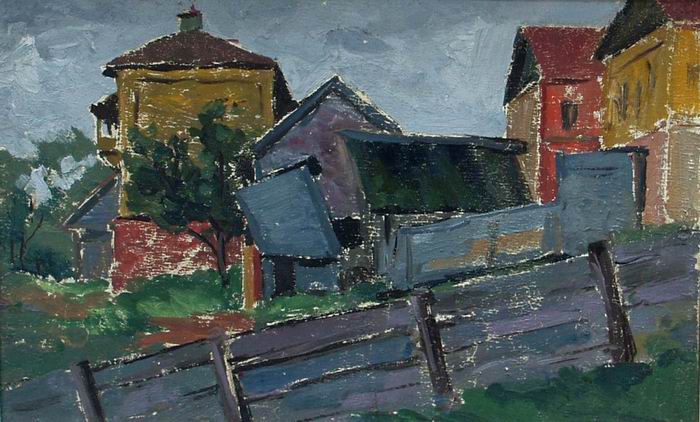 Summer landscape (1920) Pyotr Konchalovsky tablo - Dekolata