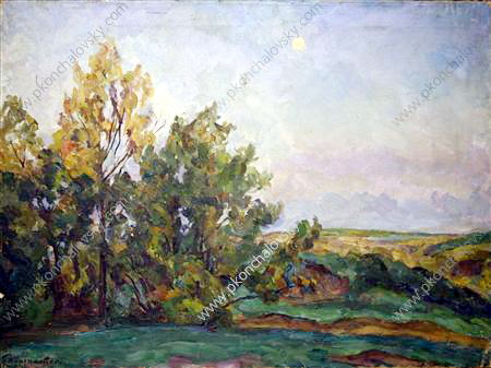 Sunrise (1923) Pyotr Konchalovsky tablo - Dekolata