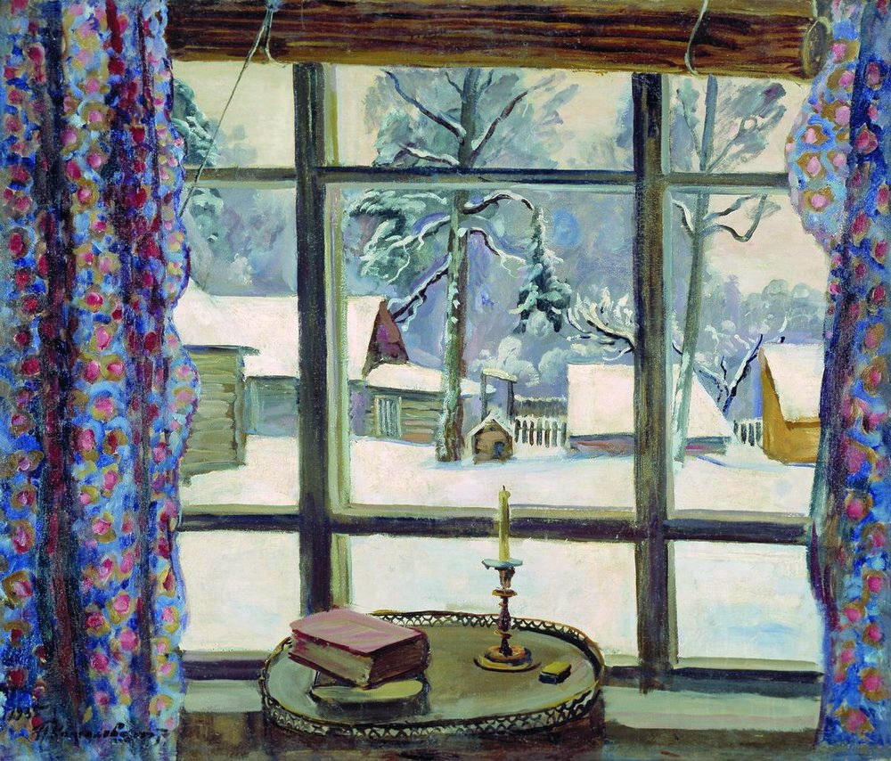 The window of the poet (1935) Pyotr Konchalovsky tablo - Dekolata