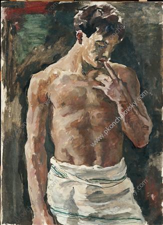 Torso of young men (1936) – Pyotr Konchalovsky Tablo