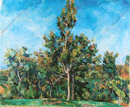 Tree against the sky (1923) Pyotr Konchalovsky tablo - Dekolata