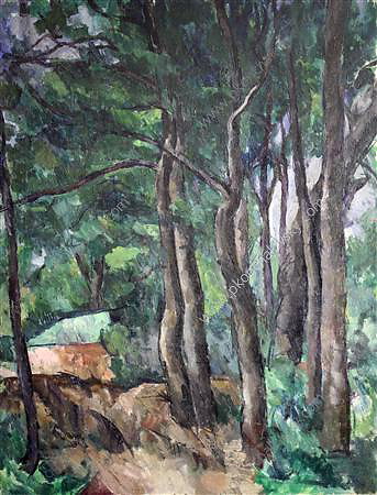 Trees (1919) Pyotr Konchalovsky tablo - Dekolata