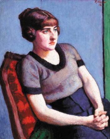 Femme Au Corsage Mauve (1915) Roderic O'Conor tablo - Dekolata