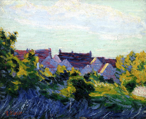 Pont Aven (1895) Roderic O'Conor tablo - Dekolata