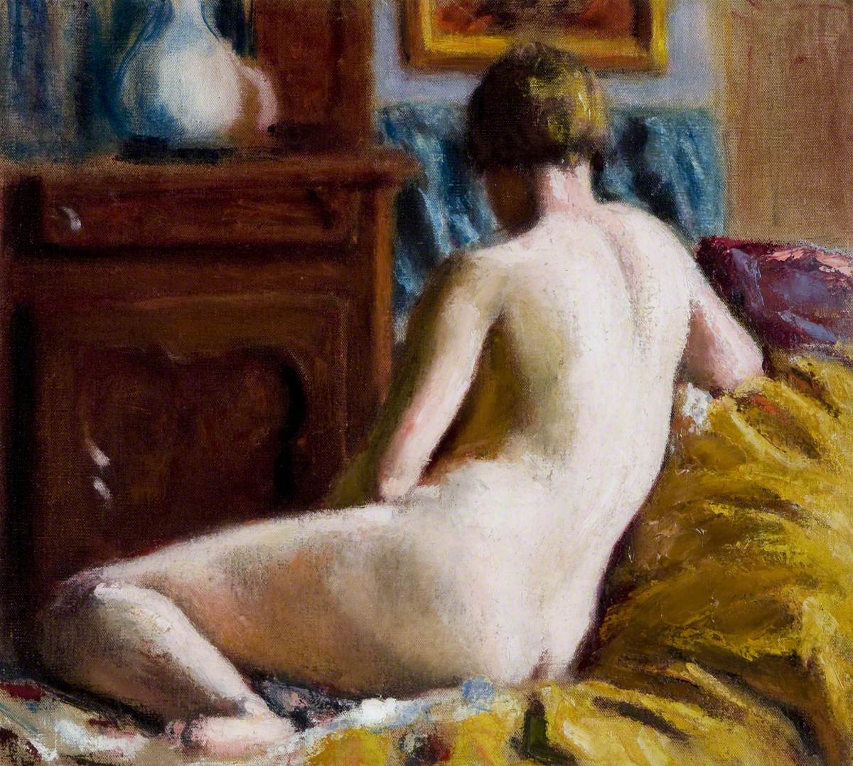 Reclining Nude (1906) Roderic O'Conor tablo - Dekolata