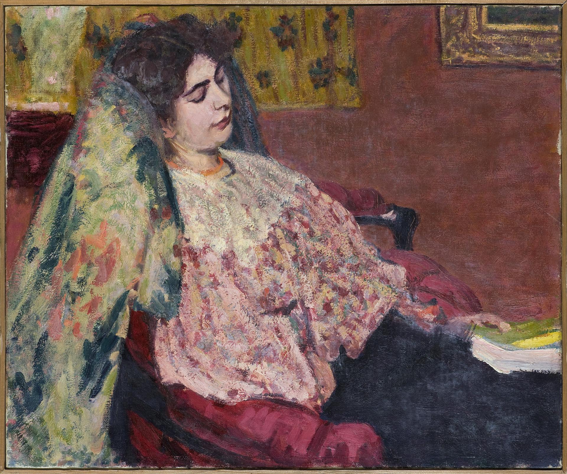 Rest (1905) Roderic O'Conor tablo - Dekolata
