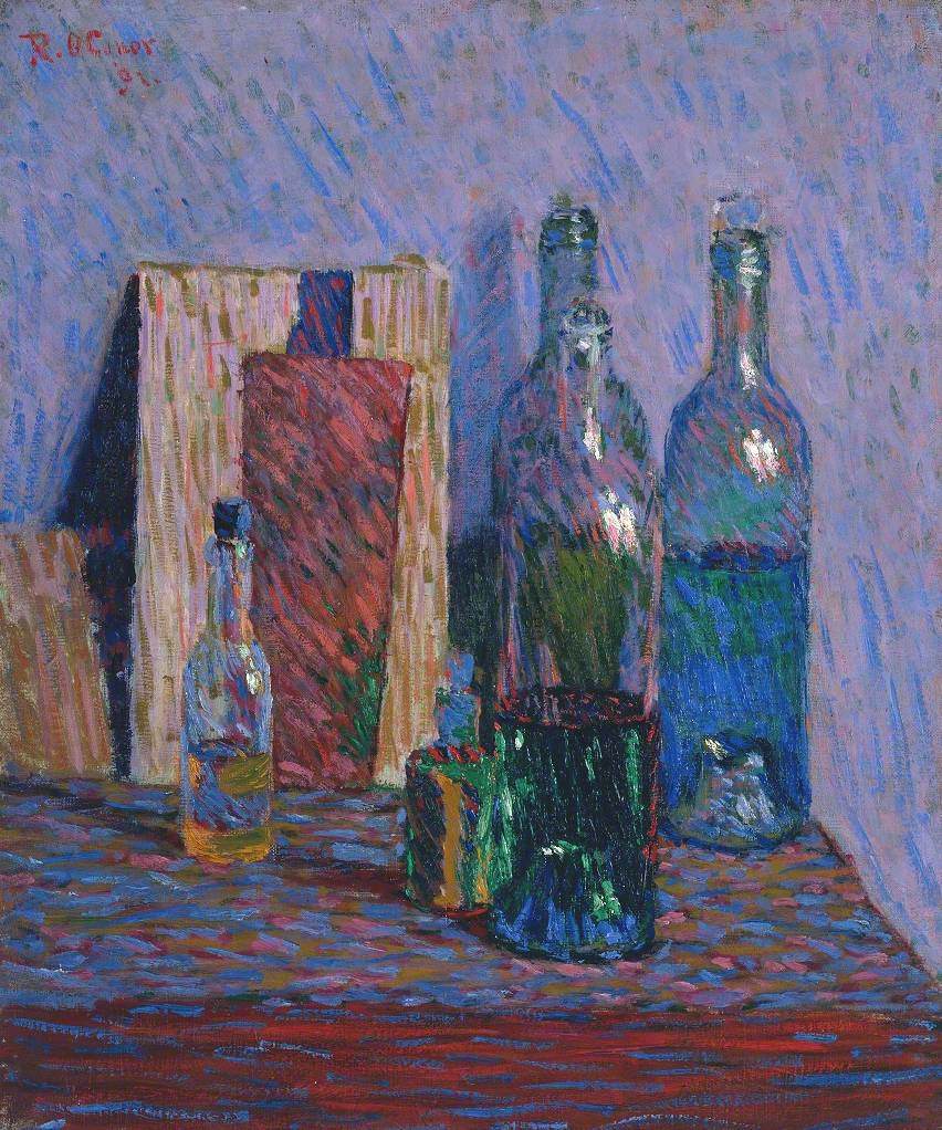 Still Life with Bottles (1892) Roderic O'Conor tablo - Dekolata