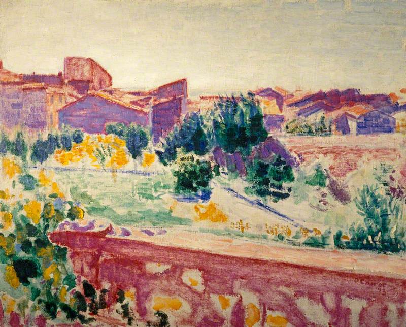 The Balustrade (1913) Roderic O'Conor tablo - Dekolata