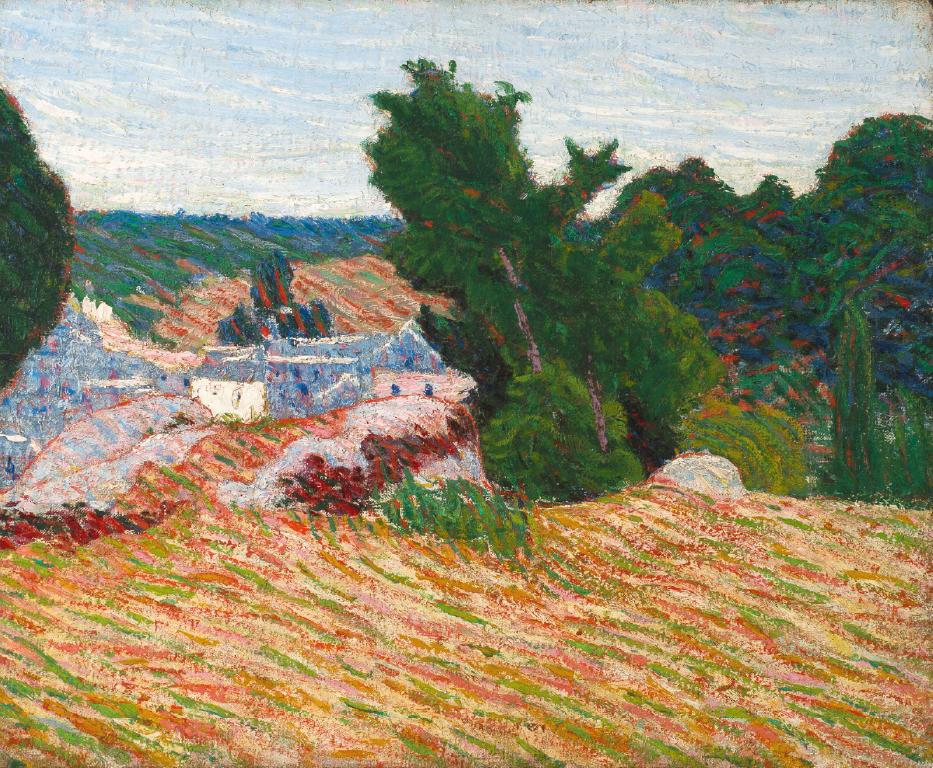The Farm (1892) Roderic O'Conor tablo - Dekolata