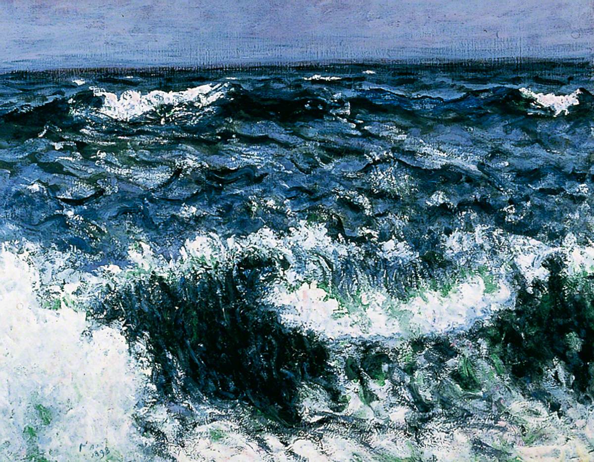 The Wave (1898) Roderic O'Conor tablo - Dekolata