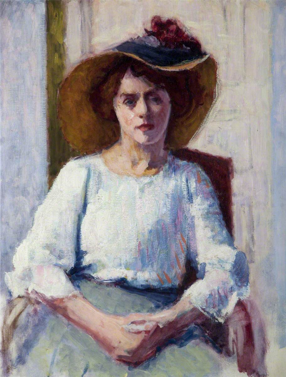 Woman in White (1910) Roderic O'Conor tablo - Dekolata