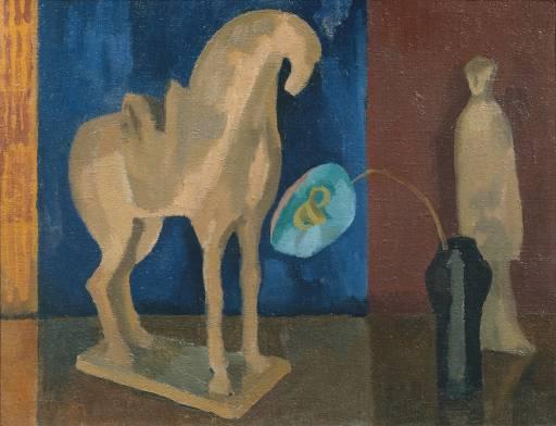 Still Life with T'ang Horse (1921) Roger Fry tablo - Dekolata
