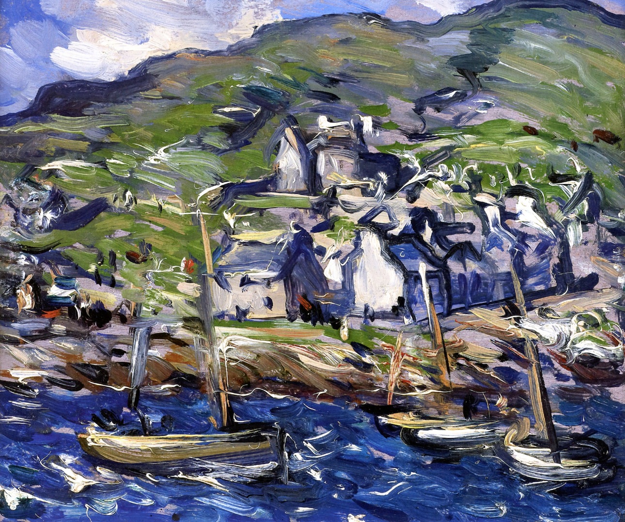 A Windy Day at Barra Samuel Peploe tablo - Dekolata