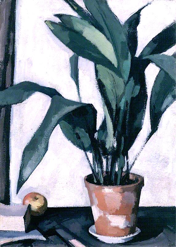 Aspidistra (1927) Samuel Peploe tablo - Dekolata