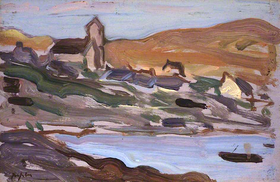 Barra (1903) Samuel Peploe tablo - Dekolata