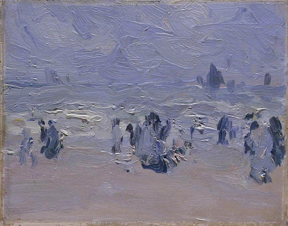 Beach Scene (1910) Samuel Peploe tablo - Dekolata