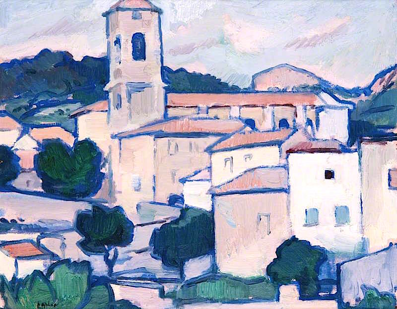 Cassis (1913) Samuel Peploe tablo - Dekolata