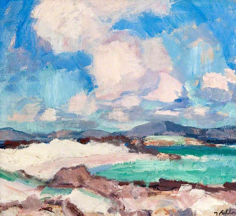 Clouds and Sky, Iona (1928) – Samuel Peploe Tablo