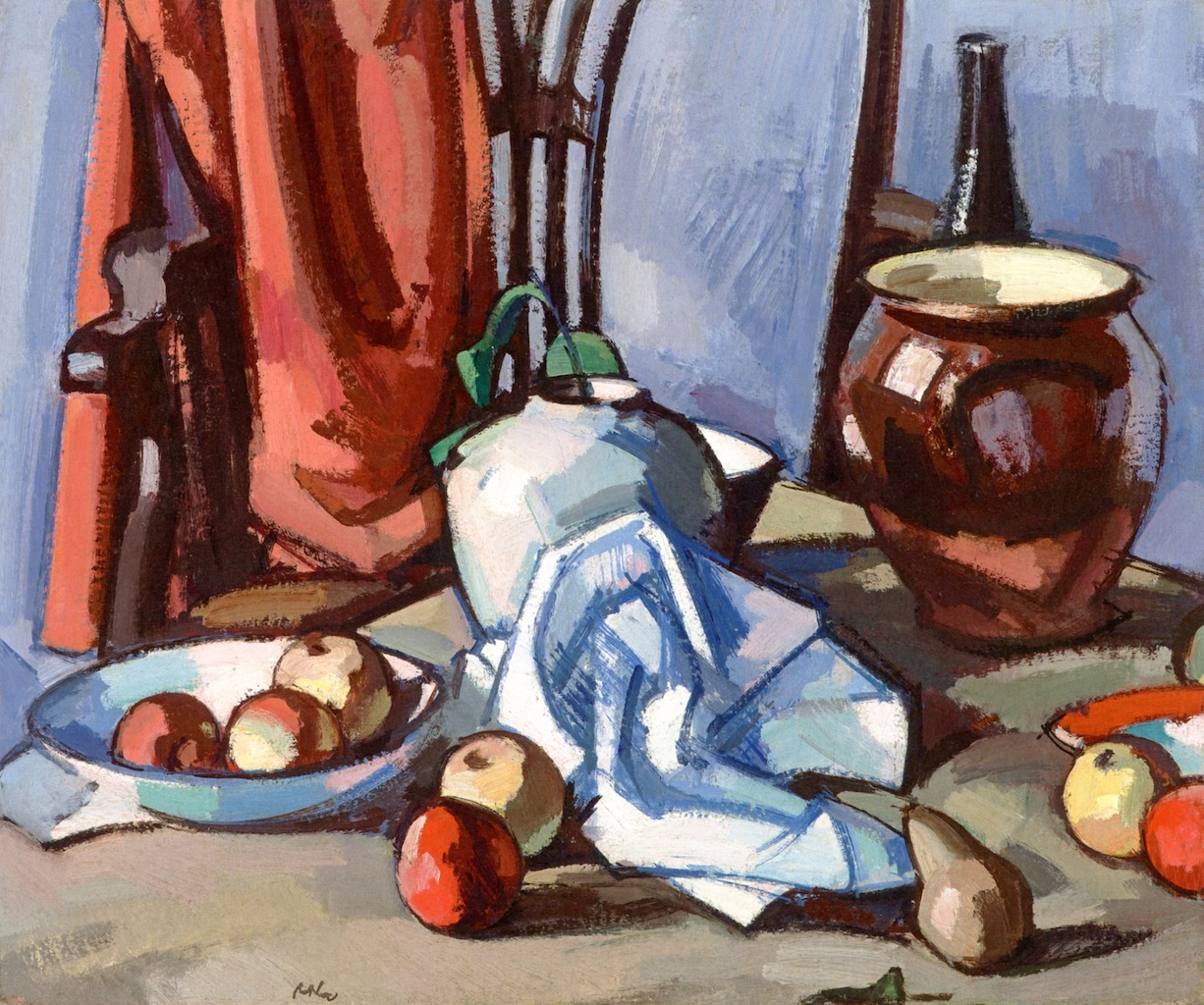 Dish with Apples (1918) Samuel Peploe tablo - Dekolata