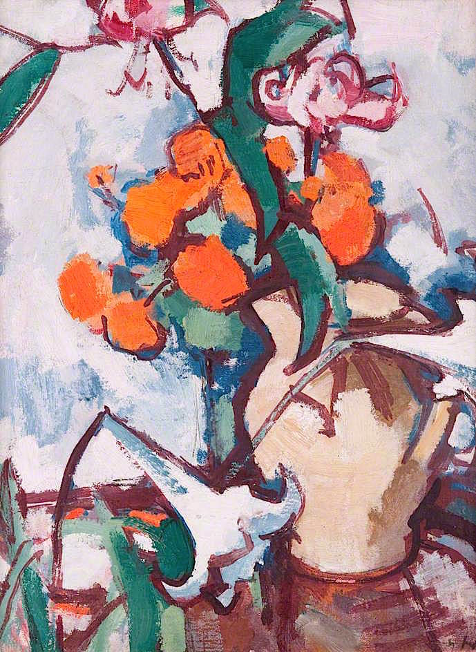 Flower Piece Samuel Peploe tablo - Dekolata