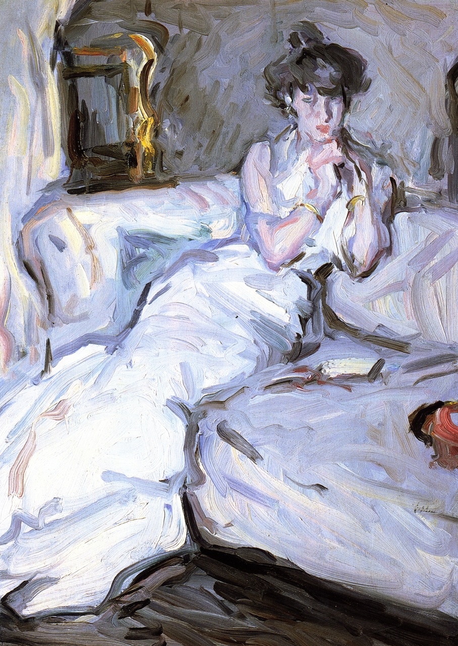 Girl in White (1907) Samuel Peploe tablo - Dekolata