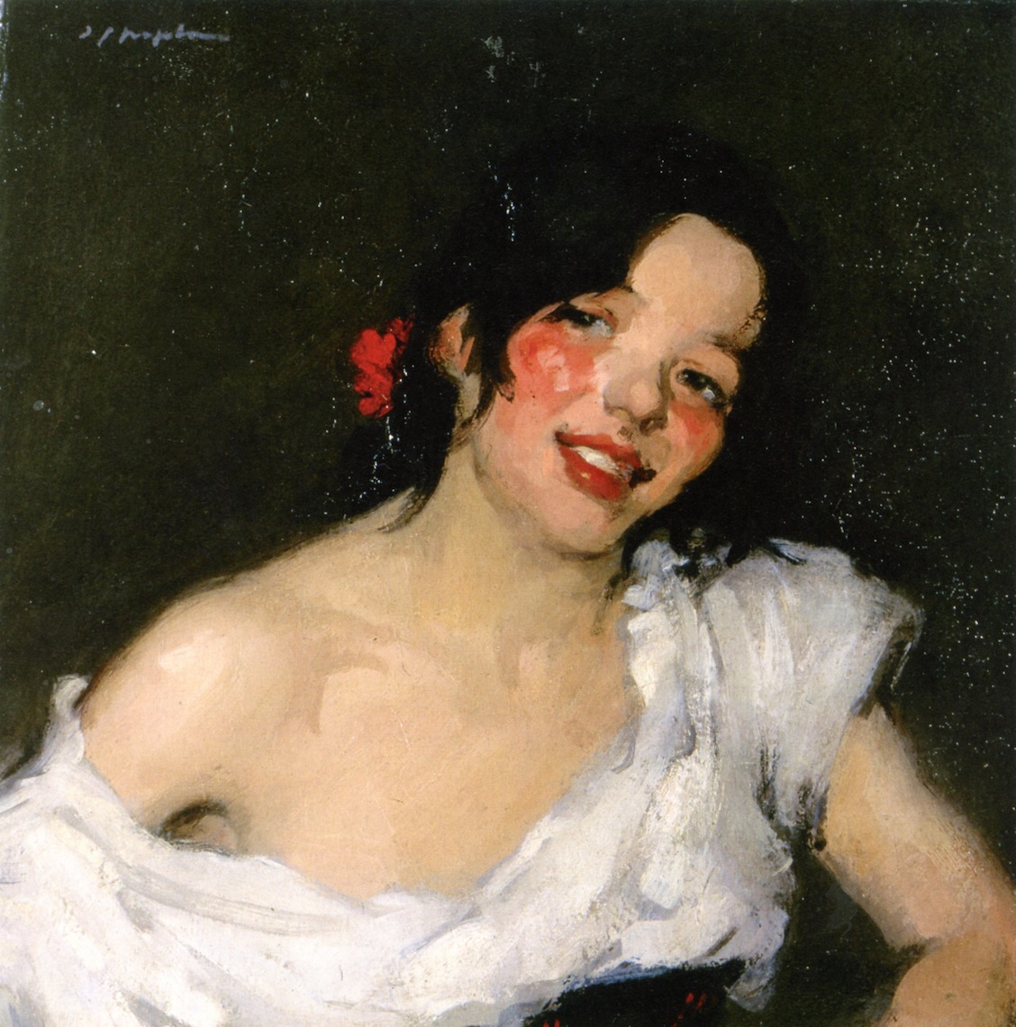 Gypsy (1899) Samuel Peploe tablo - Dekolata