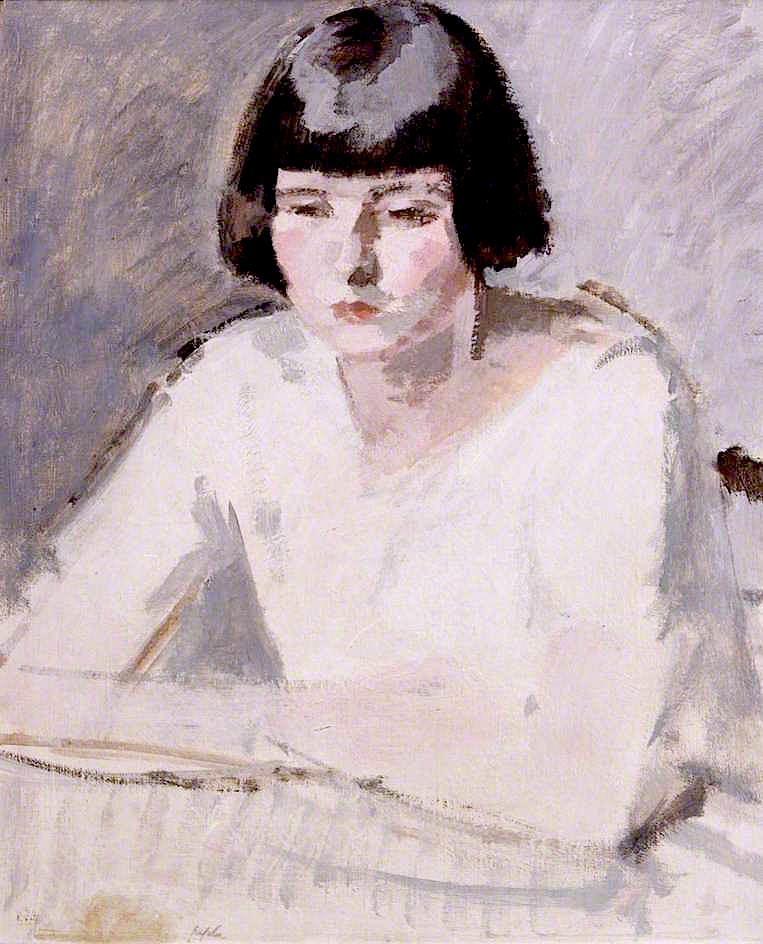 Head of a Girl (1922) Samuel Peploe tablo - Dekolata