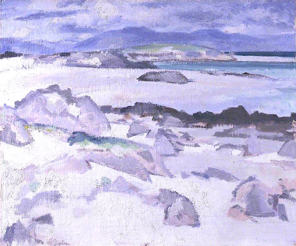 Iona Landscape Samuel Peploe tablo - Dekolata