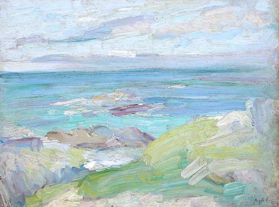 Iona Study (1929) Samuel Peploe tablo - Dekolata
