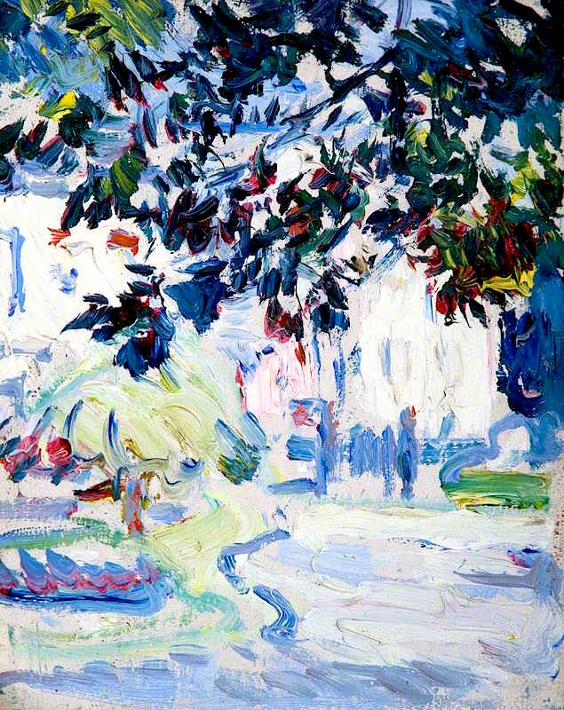Luxembourg Gardens, Paris Samuel Peploe tablo - Dekolata