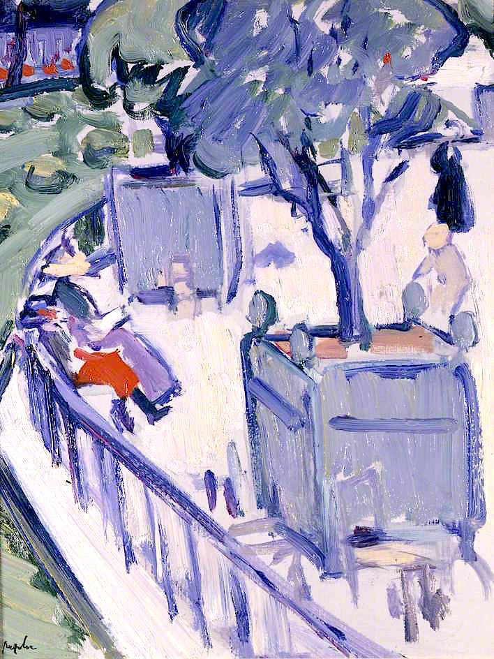 Luxembourg Gardens Samuel Peploe tablo - Dekolata