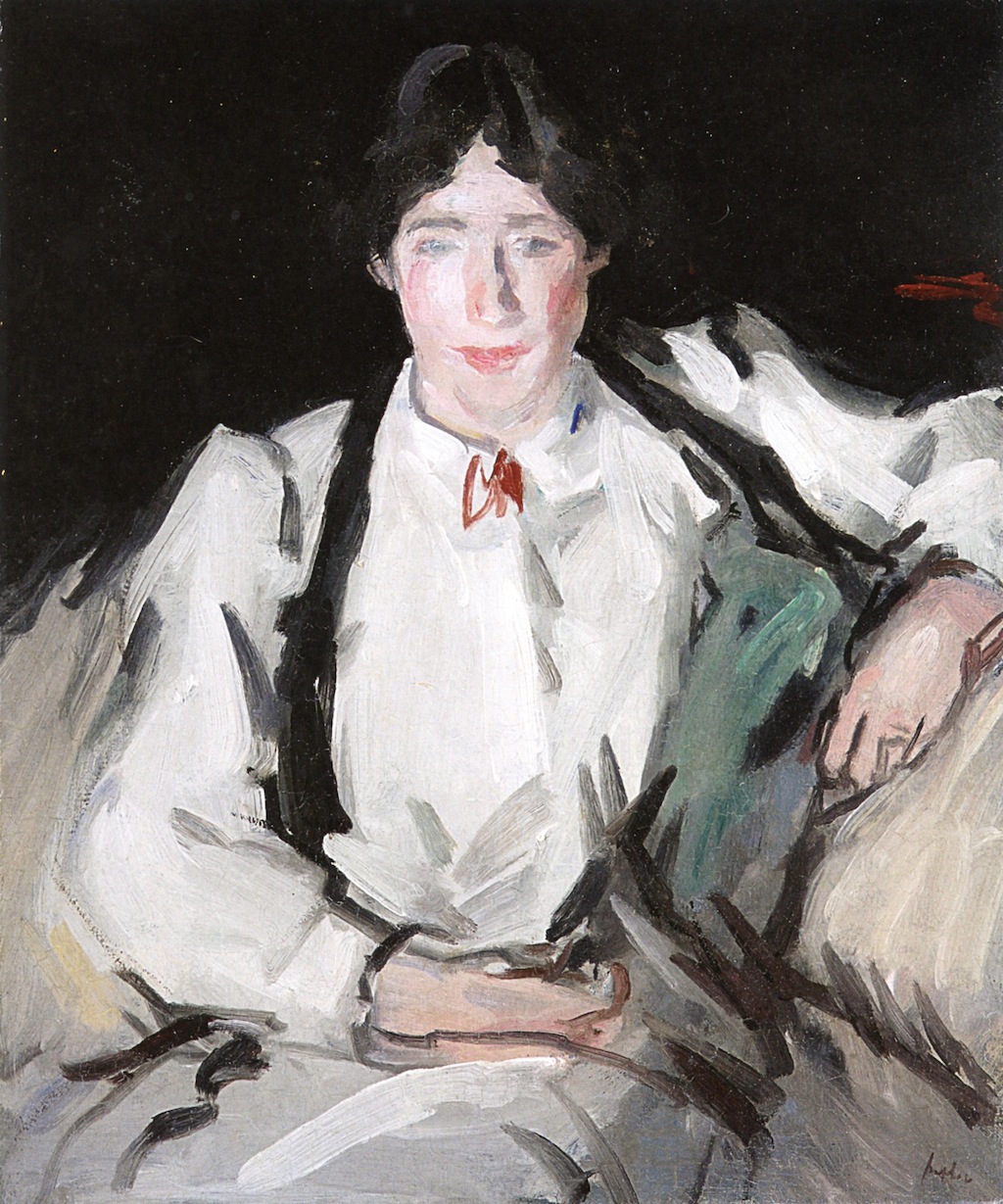 Mrs. Peploe (1907) Samuel Peploe tablo - Dekolata