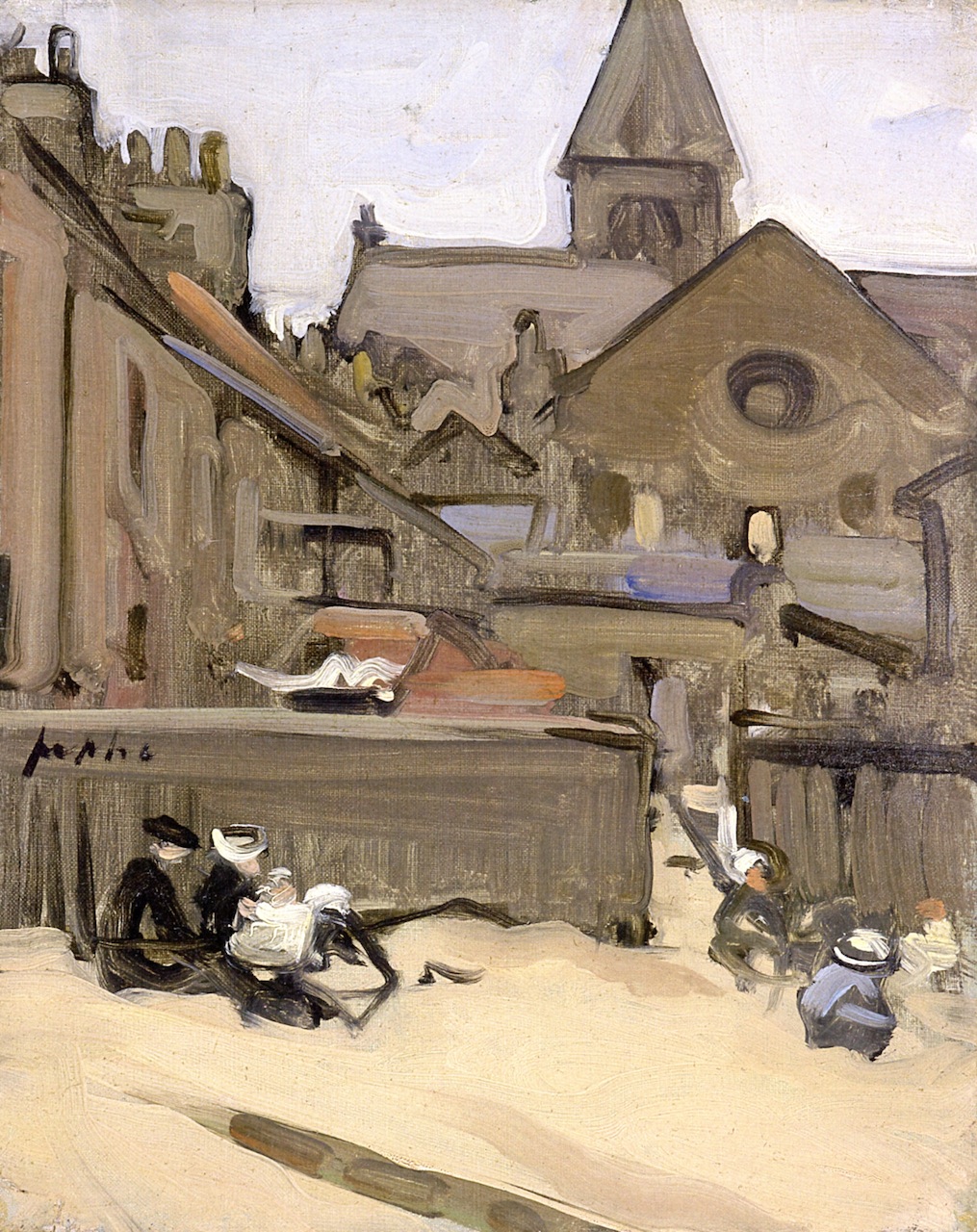 North Berwick Sands (1896) Samuel Peploe tablo - Dekolata