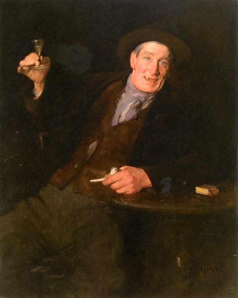 Old Tom Morris (1899) – Samuel Peploe Tablo