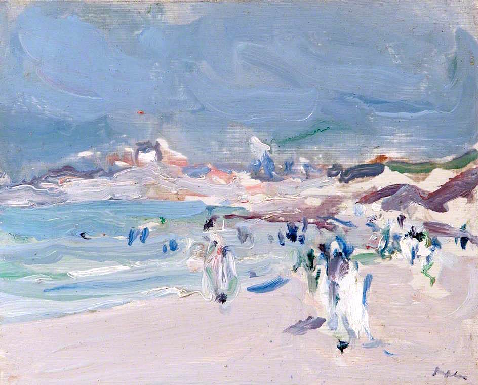 On the Brittany Coast Samuel Peploe tablo - Dekolata