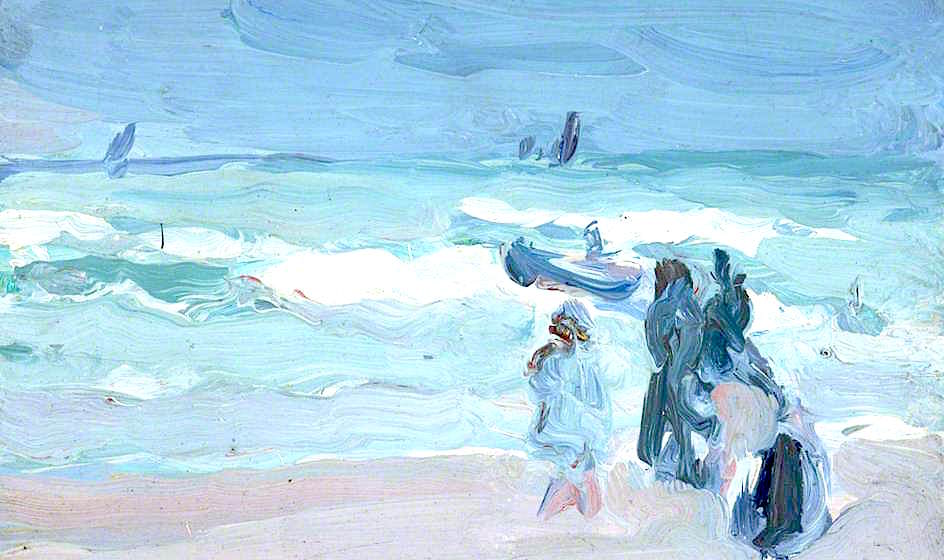 On the French Coast (1907) Samuel Peploe tablo - Dekolata