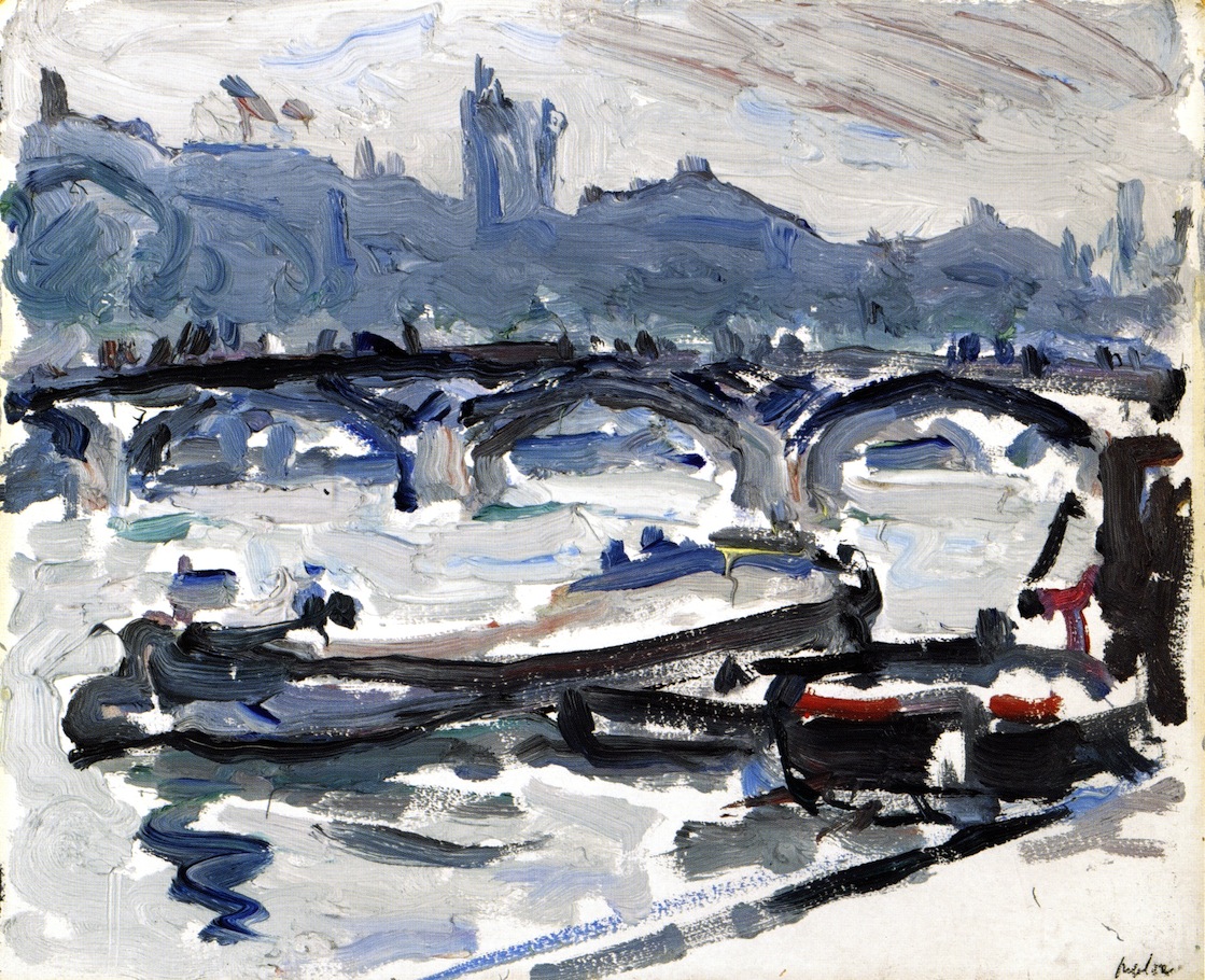 On the Seine (1907) – Samuel Peploe Tablo