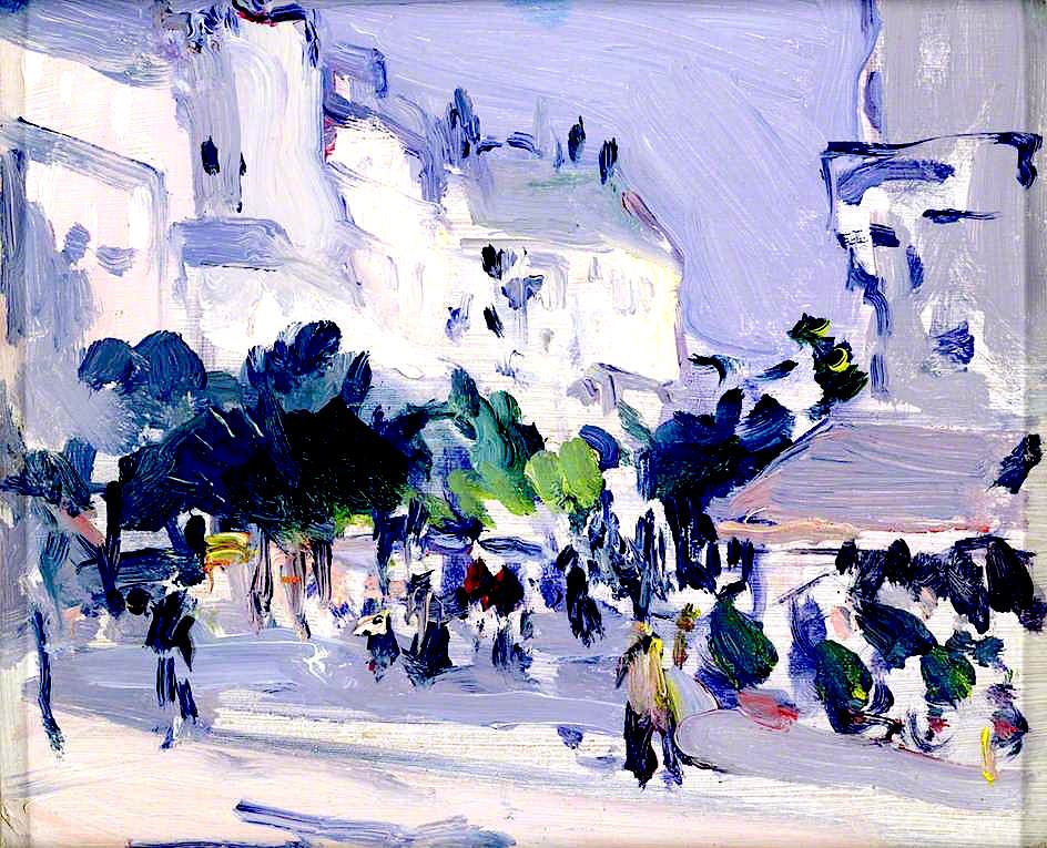 Paris Plage Samuel Peploe tablo - Dekolata