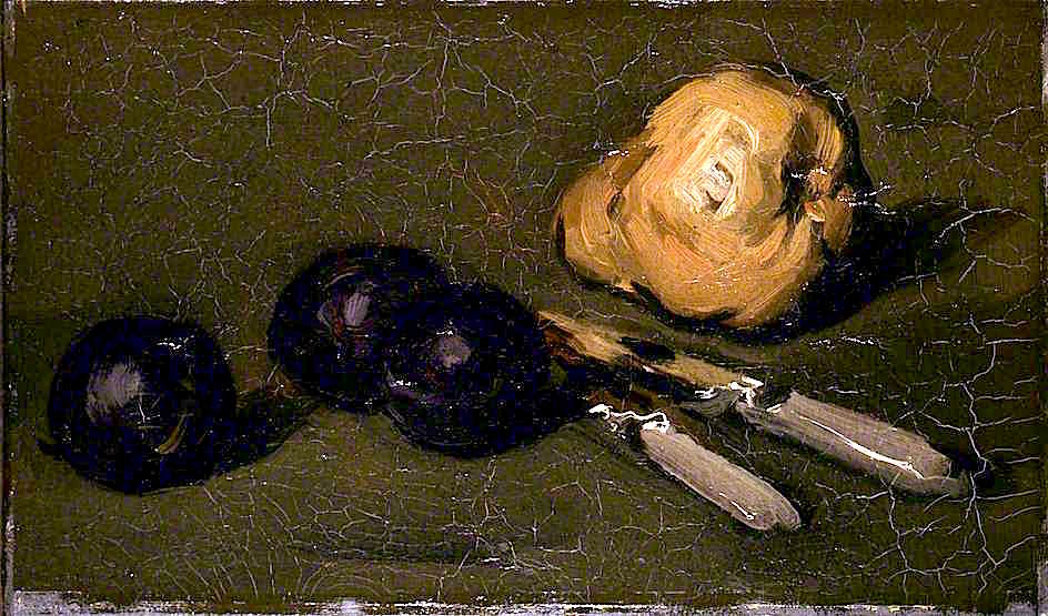 Pear, Plums and Knives Samuel Peploe tablo - Dekolata