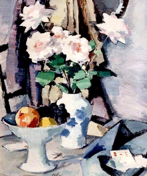 Pink Roses Samuel Peploe tablo - Dekolata