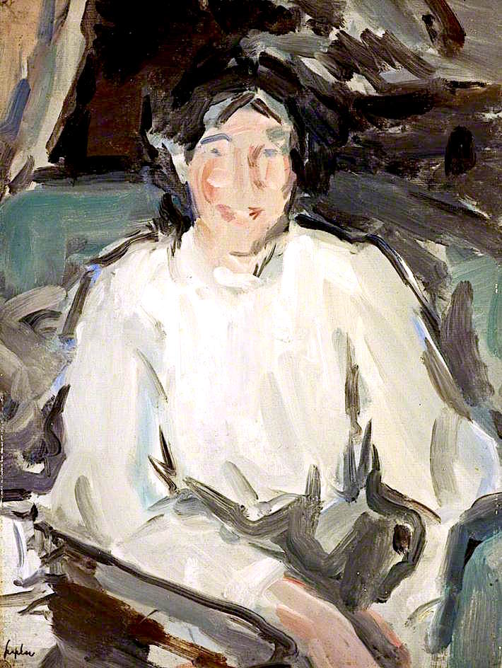 Portrait of the Artist's Wife (1907) Samuel Peploe tablo - Dekolata