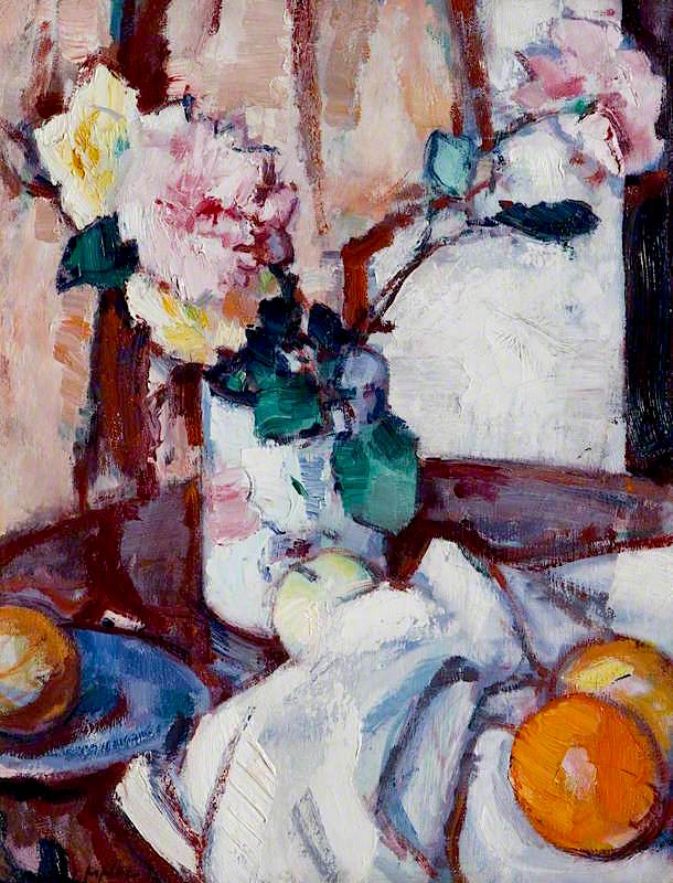 Roses Samuel Peploe tablo - Dekolata