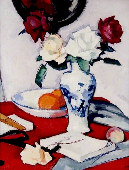 Roses (1920) Samuel Peploe tablo - Dekolata