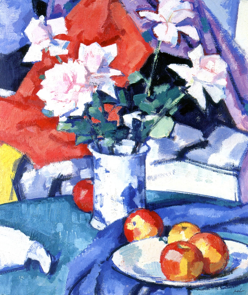 Roses (1924) Samuel Peploe tablo - Dekolata