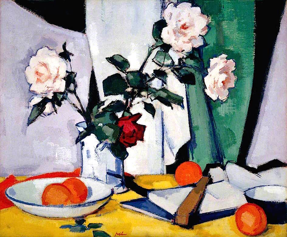 Roses (1925) Samuel Peploe tablo - Dekolata
