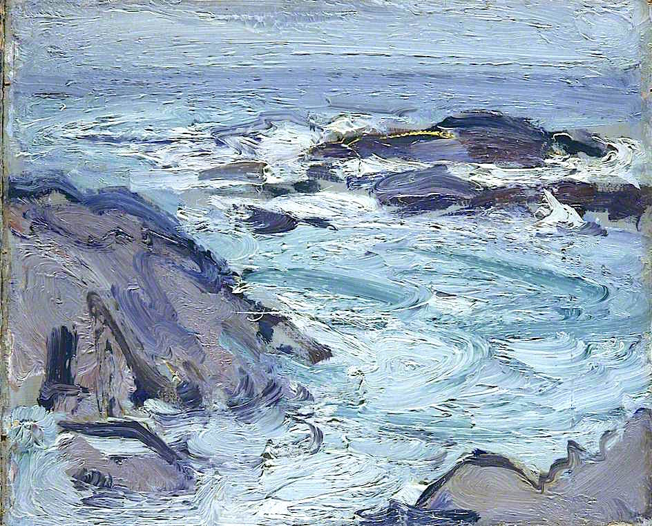 Sea Piece, Barra Samuel Peploe tablo - Dekolata