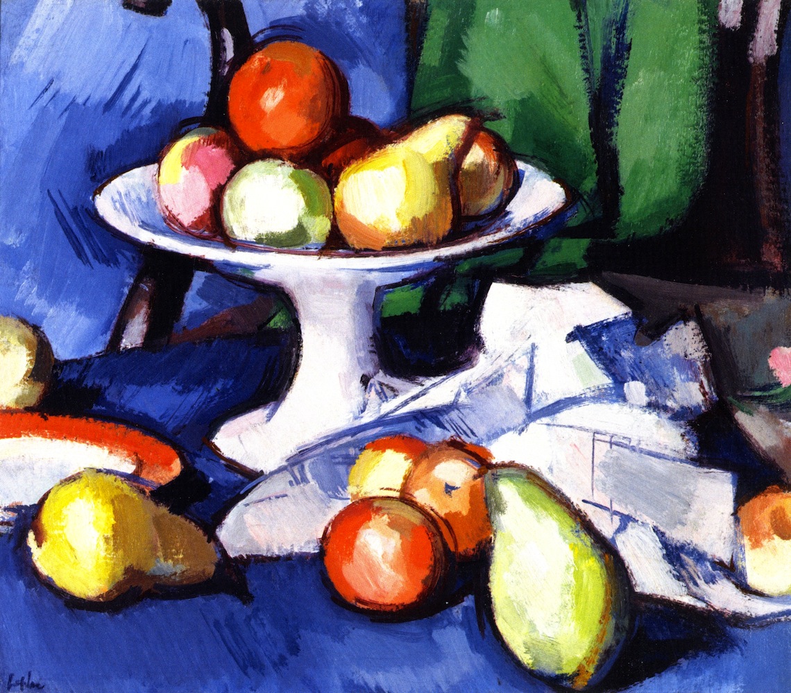 Still Life of Fruit Samuel Peploe tablo - Dekolata