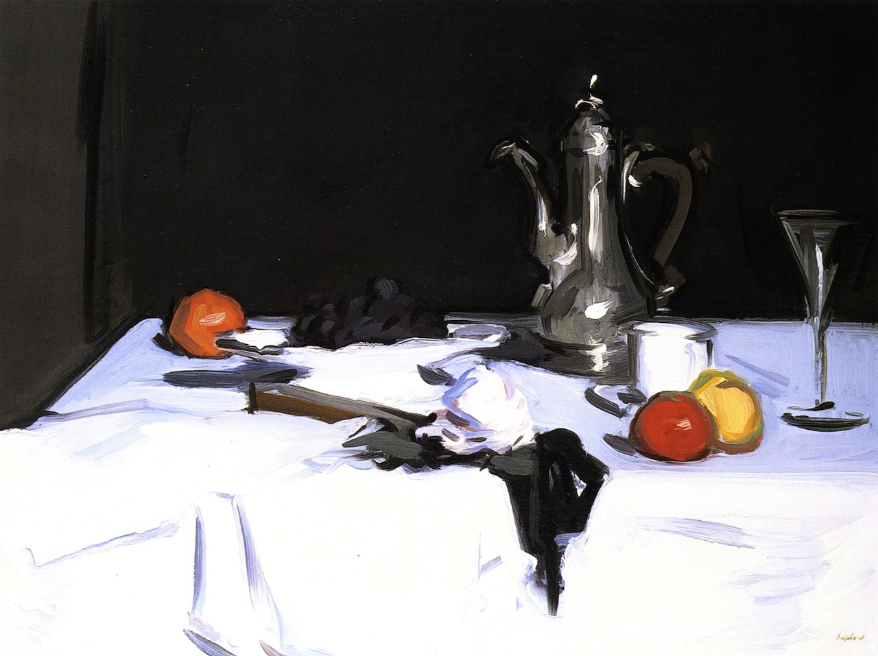 Still Life with Coffee Pot (1905) Samuel Peploe tablo - Dekolata