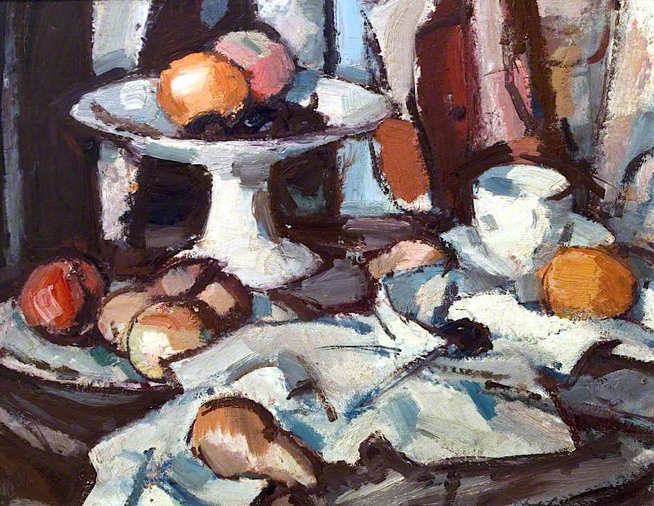 Still Life with Fruit (1905) – Samuel Peploe Tablo