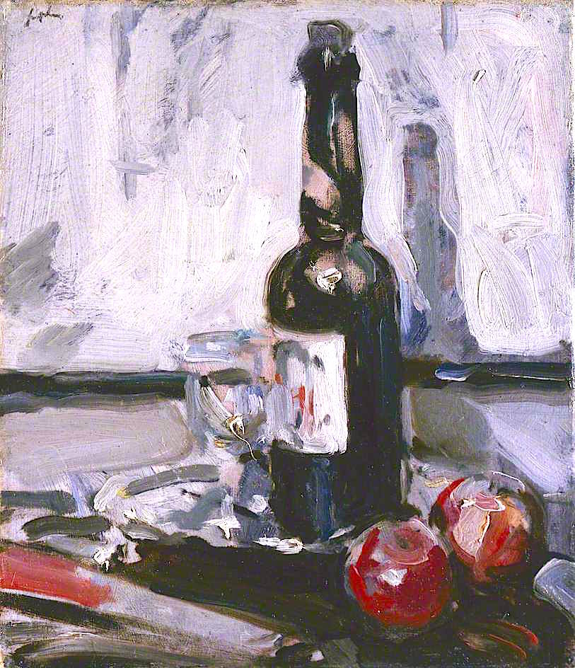 Still Life with a Bottle Samuel Peploe tablo - Dekolata